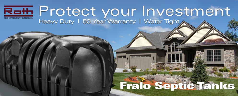 Fralo Septic Tank - Protect your investment